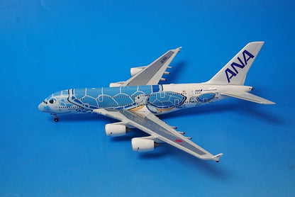 1:400 A380-841 ANA FLYING HONU ANA blue with WiFi radome gear JA381A NH40099 ANA airplane model