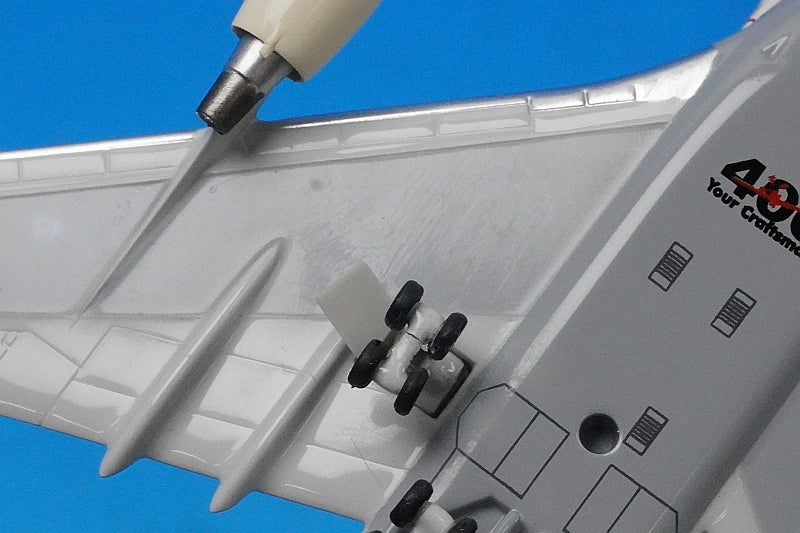 1:400 B747-400 JAL 50th Anniversary of International Flights JA8906 Outer Box Missing BigBird airplane model