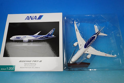 1:200 B787-8 ANA SpecialMarking JA801A NH20041 ANA airplane model