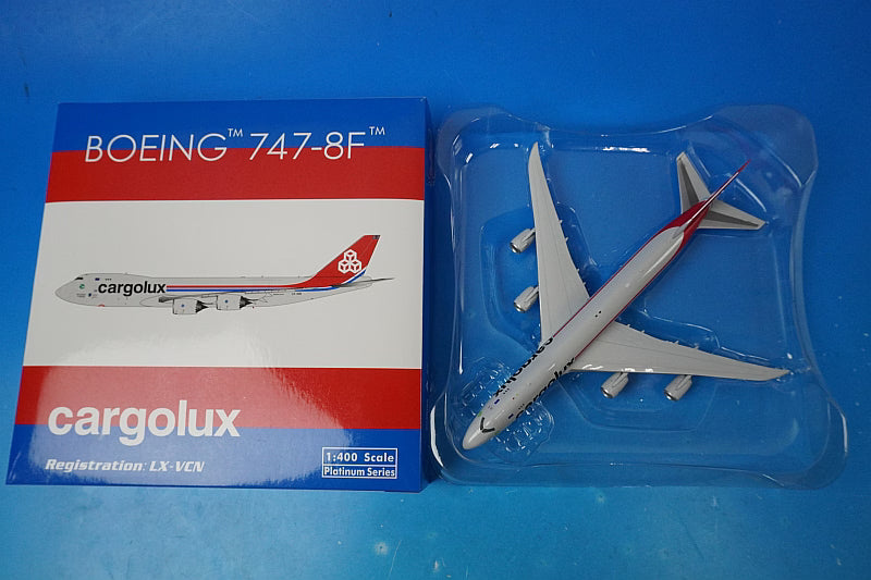 1:400 B747-8F Cargolux 50 years LX-VCN 11606 Phoenix airplane model