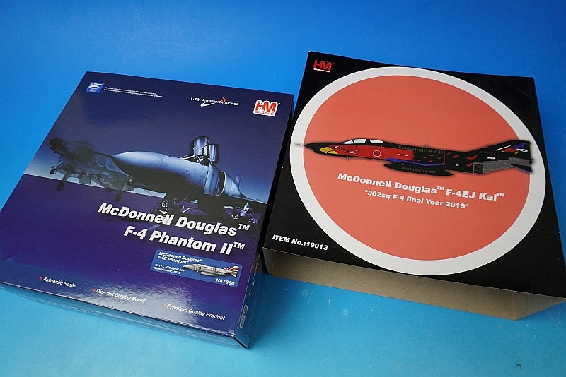 1:72 F-4EJ modified JASDF 7th Air Wing 302nd Squadron Black White-tailed Eagle Hyakuri Air Base #77-8399 HA19013 Hobby Master