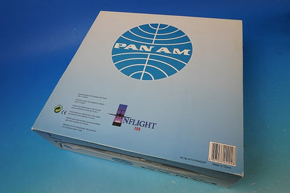 1:200 B747-100 PANAM Flight Test with Nose Cover Clipper Storm King N732PA IF741PAAEXP INFLIGHT airplane model