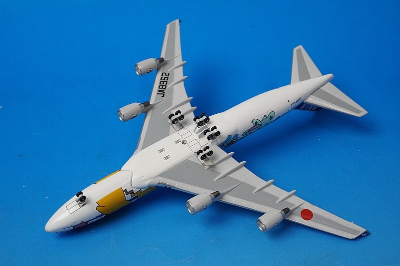 1:400 B747-400 ANA Pokemon Jet International JA8962 2004-030 Big Bird airplane model