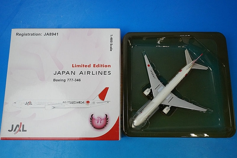 1:400 B777-346 JAL Go for it! Nippon JA8941 10098 Phoenix airplane model