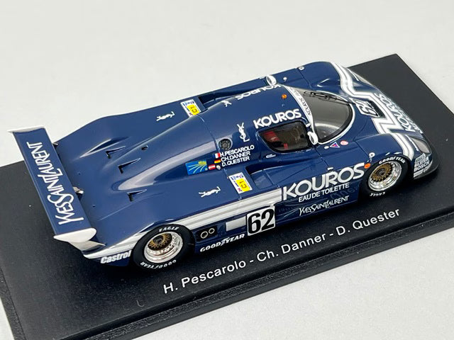 1:43 SPARK S1258 Sauber C8 Mercedes Le Mans 1986 #62