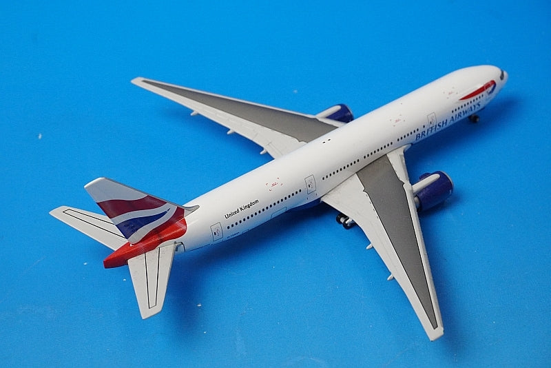 1:400 B777-200 British Airways G-YMMA GJBAW024 Gemini airplane model