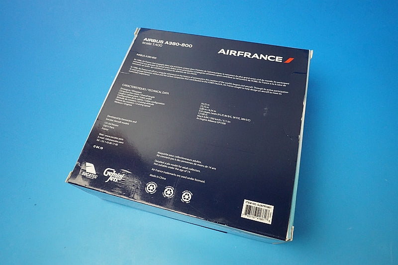 1:400 A380-800 Air France F-HPJC GJAFR1861 Gemini airplane model