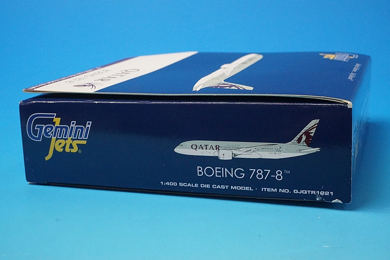 1:400 B787-8 Qatar Airways A7-BCB GJQTR1221 Gemini airplane model