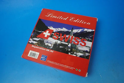 1:400 B777-300ER Swissair HB-JNC 11266 Phoenix airplane model