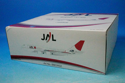 1:200 JAL B747-400 50th Anniversary of International Service (JA8906) BBOX02 Blue Box airplane model