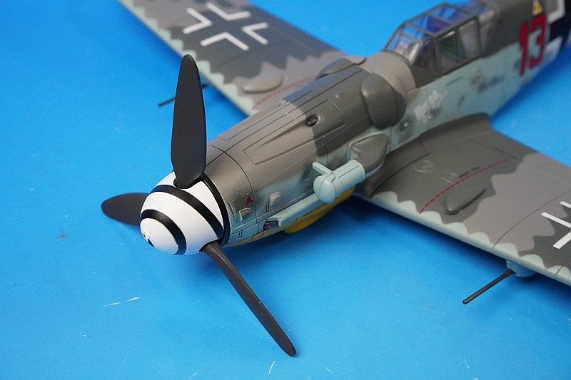 1:48 BF109G-6 Luftwaffe 27th Fighter Wing 11th Squadron Flight Sergeant Heinrich Bartels #13 HA8756 Hobby Master