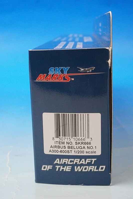 1:200 A300-600ST Airbus Beluga No. 1 F-GSTA SKR666 SKYMARKS airplane model