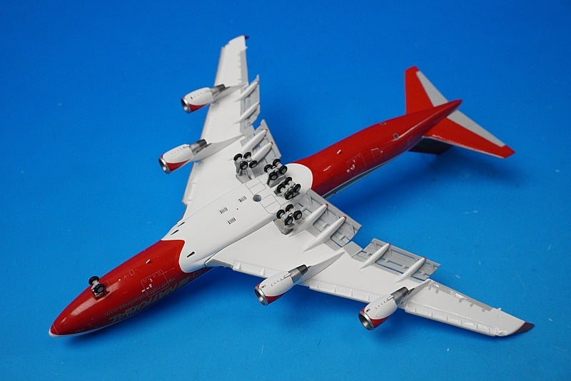 1:400 B747-400BCF cargo conversion National Air 30th anniversary flap down N936CA LH4278A JC Wings airplane model