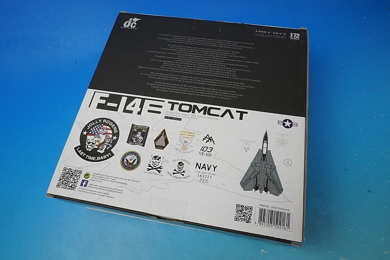 1:72 F-14B USN VF-103 Jolly Rogers Final Tomcat Cruise 2004 JCW-72-F14-016 JC Wings airplane model