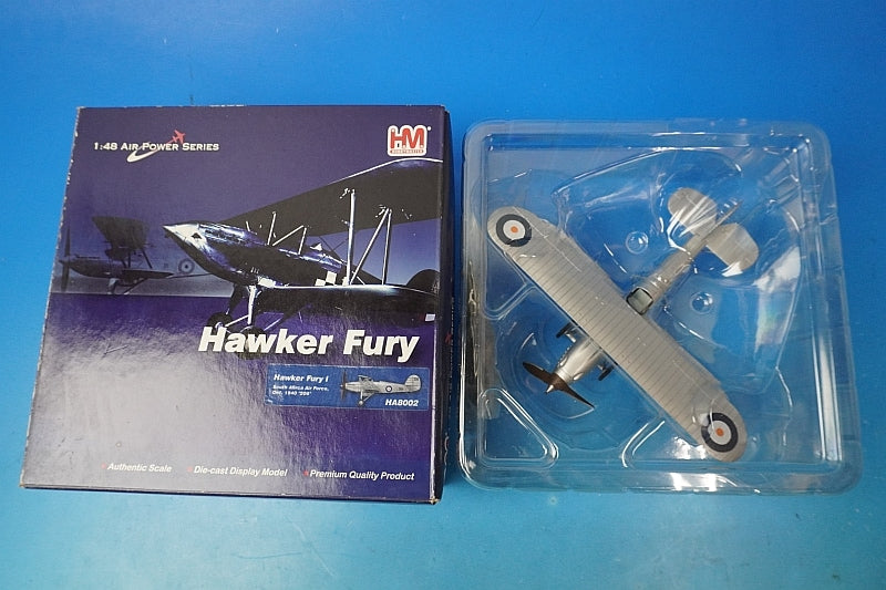 1:48 Hawker Fury MK.1 South Africa HA8002 HOBBY MASTER airplane model