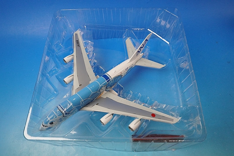 1:200 A380-800 ANA FLYING HONU Lani Blue JA381A NH20232 ANA airplane model