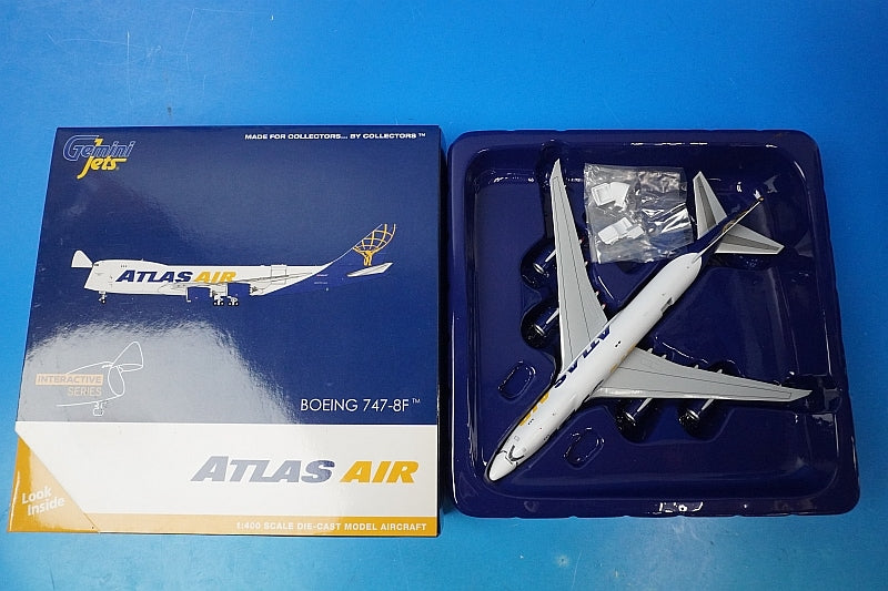 1:400 B747-8F Atlas Air N854GT cargo door openable GJGTI1888 Gemini airplane model