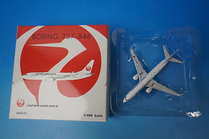 1:400 B737-846 JAL JA317J 04643 Phoenix airplane model
