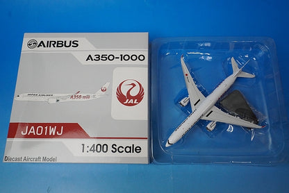 1:400 A350-1000 JAL New Tsurumaru Paint JA01WJ WB4023 Aviation airplane model