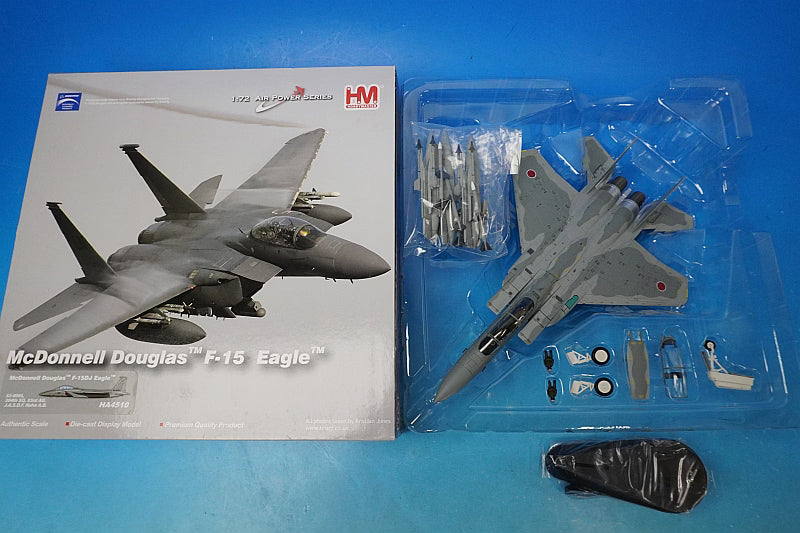 1:72 F-15DJ Two-Seater Japan JASDF Southwest Composite Air Wing 204th Squadron Naha Air Base #82-8065 HA4510 Hobby Master airplane model