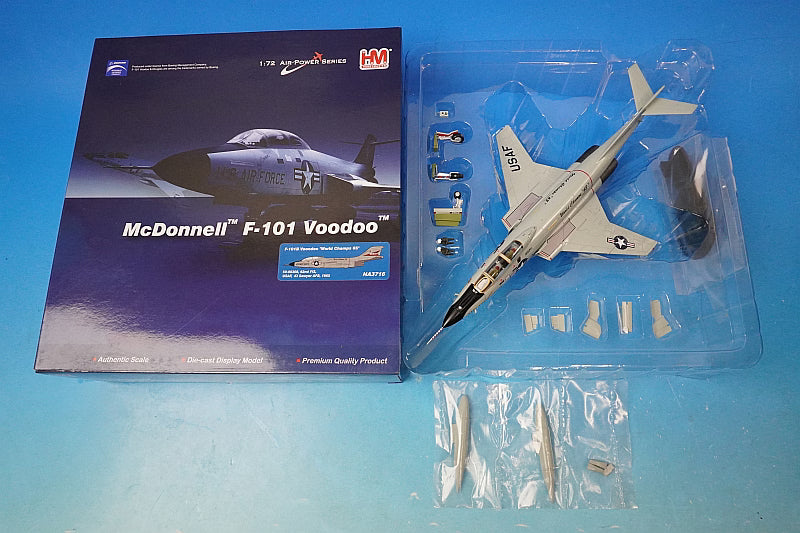 1:72 F-101B, US Air Force, Fighter Interceptor Squadron 62, Winner of William Tell Exercise / World Champs 65 #50-80308 HA3716 Hobby Master airplane model