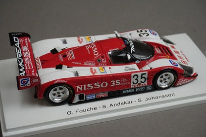 1:43 Spark S2368 Toyota 92C-V Le Mans 5th 1992 #35 model car