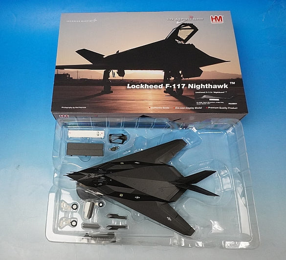 1:72 F-117A Nighthawk, USAF 37th Tactical Fighter Wing, 415th Tactical Fighter Squadron, Gulf War era, #81-0796 HA5801 Hobby Master airplane model