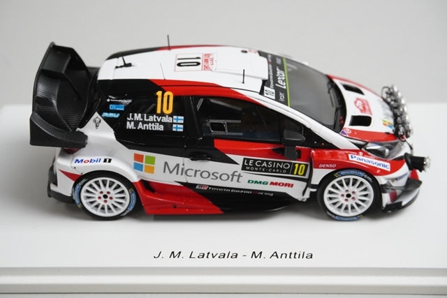 1:43 SPARK S5163 Toyota Yaris WRC 2nd Monte Carlo Rally 2017 #10 model car