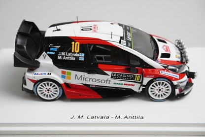 1:43 SPARK S5163 Toyota Yaris WRC 2nd Monte Carlo Rally 2017 #10 model car