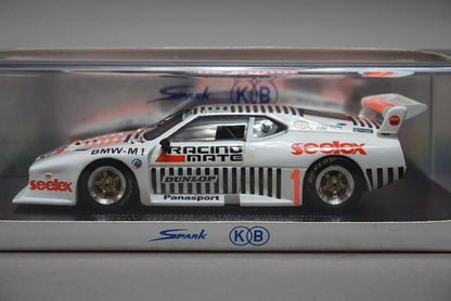 1:43 SPARK KBS070 Hobby Forum 2010 Limited BMW M1 1982 Super Silhouette #1 Fumiyasu Sato / Naoki Nagasaka