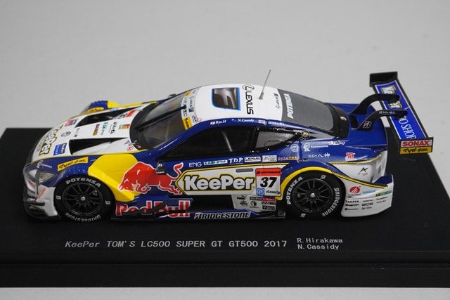 1:43 EBBRO 45520 Lexus KeePer TOM'S LC500 Super GT GT500 2017 #37