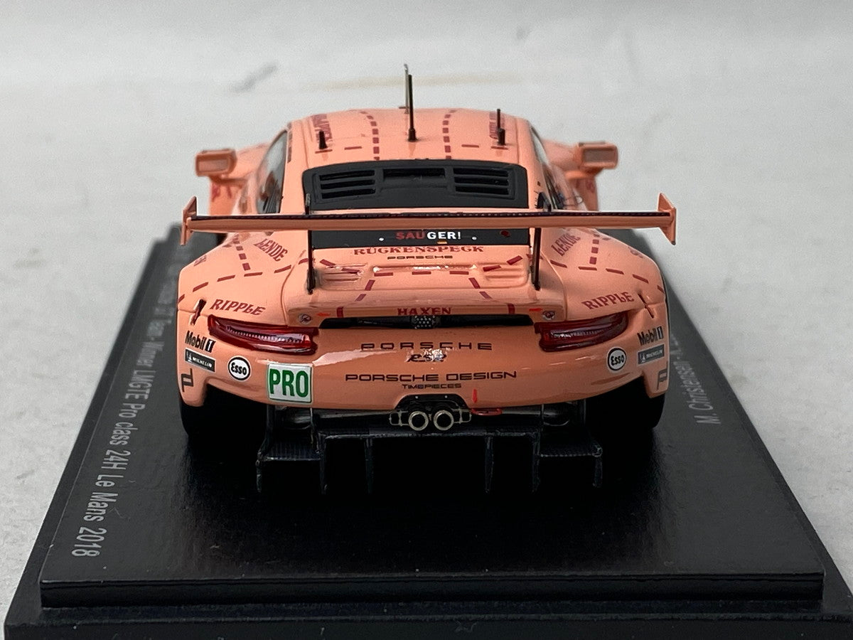 1:43 SPARK S7033 Porsche 911 RSR #92 Winner LMGTE Pro class 24h Le Mans 2018