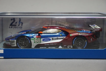 1:43 SPARK S7052 Ford GT #68 LMGTE Pro Class 24h Le Mans 2018