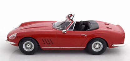 KKDC180234 KK scale 1:18 Ferrari 275 GTB4 NART Spider with removable soft top, red