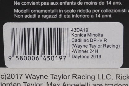 1:43 SPARK 43DA19 Konica Minolta Cadillac DPi-V.R Wayne Taylor Racing Daytona 24h Winner 2019 #10