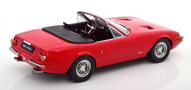 KKDC180611 KK scale 1:18 Ferrari 365 GTS Daytona Spider Serie 1 1969 Red