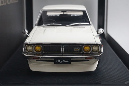 1:18 ignition model IG1979 Nissan Skyline 2000 GT-X White model car