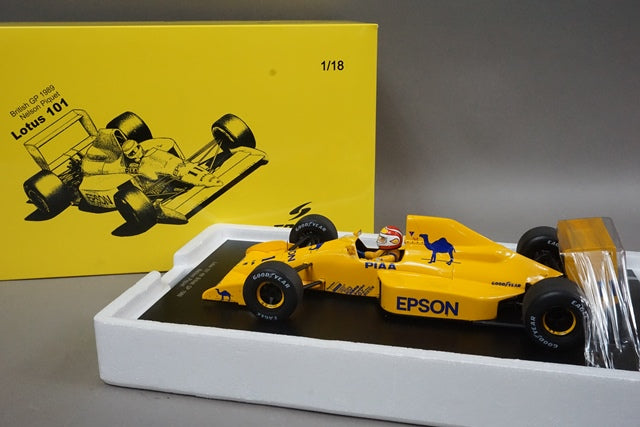 1:18 SPARK 18S231 Lotus 101 British GP 1989 #11