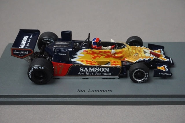 1:43 SPARK S7373 Shadow DN9 #17 Practice Monaco GP 1979 Jan Lammers