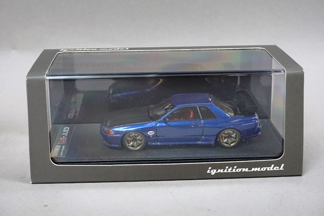 1:43 ignition model IG0961 Nissan Skyline GT-R NISMO (R32) Blue