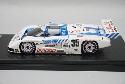 1:43 ignition model IG0336 Minolta Toyota TOM'S 85C JSPC 1986 #35