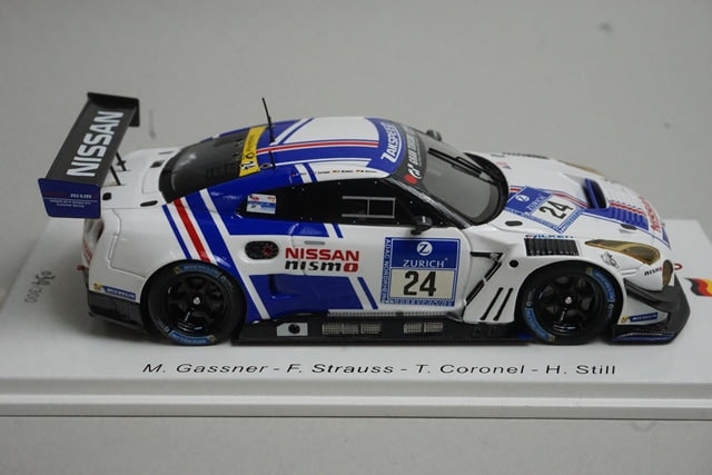 1:43 Spark SG264 Nissan GT-R NISMO GT3 24H Nurburgring 2016 #24
