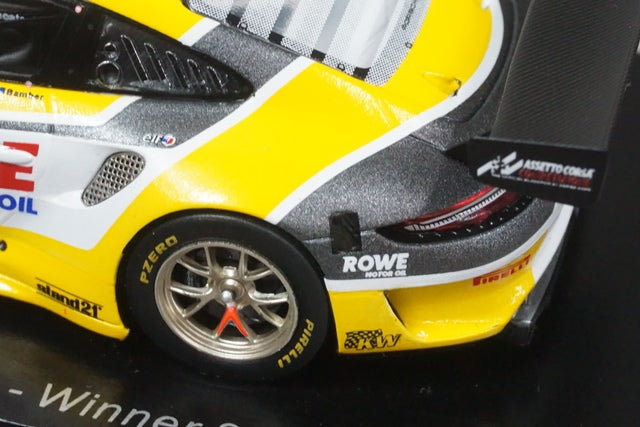 1:43 SPARK SB370 Porsche 911 GT3R ROWE Racing SPA 24h Winner 2020 #98 model car