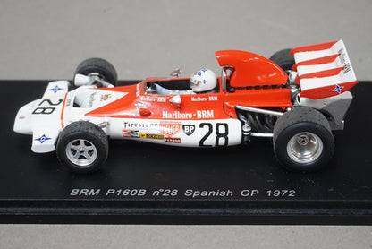 1:43 SPARK S1741 BRM P160B Spanish GP 1972 #28 Alex Soler-Roig