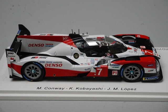1:43 Spark S7958 Toyota TS050 Hybrid Gazoo Racing Le Mans 24H 3rd 2020 #7