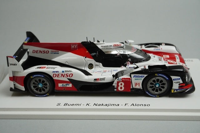 1:43 SPARK 43LM18 Toyota TS050 Hybrid TOYOTA GAZOO Racing Le Mans Winner 2018 #8