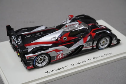 1:43 SPARK S3703 Audi R18 Ultra Sport North American Le Mans 3rd 2012 #4 model car