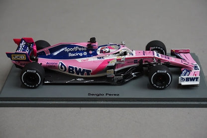 1:43 Spark S6085 SportPesa Racing Point RP19 Chinese Grand Prix 2019 #11 S. Perez model car