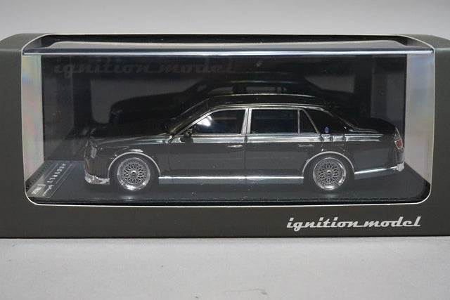 1:43 ignition model IG1728 Toyota Century (UWG60) Black *BB-Wheel