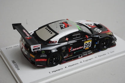 1:43 SPARK SJ067 Nissan GT-R NISMO GT3-GTNET Motor Sports-Winner Super Tec 24h #99 2018